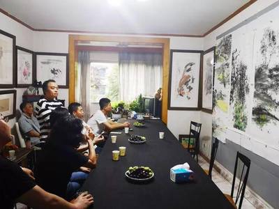 水墨·郫都创作交流会在醉荷堂艺术工作室圆满召开，共绘新时代文化图景